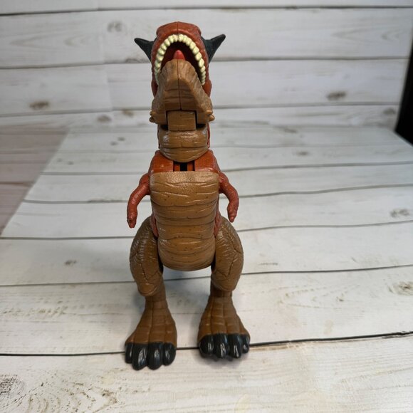 Jurassic World Mattel 2018 Battle Damage T-Rex Dinosaur Action Figure - Picture 3 of 6